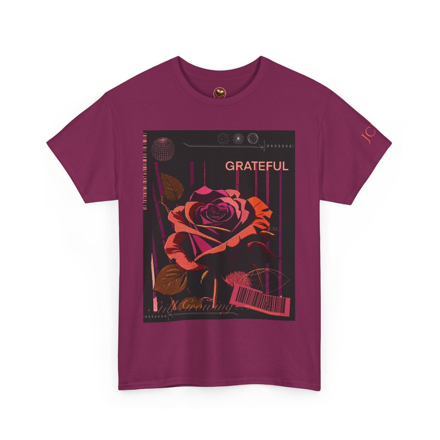 Grateful Rose Tee