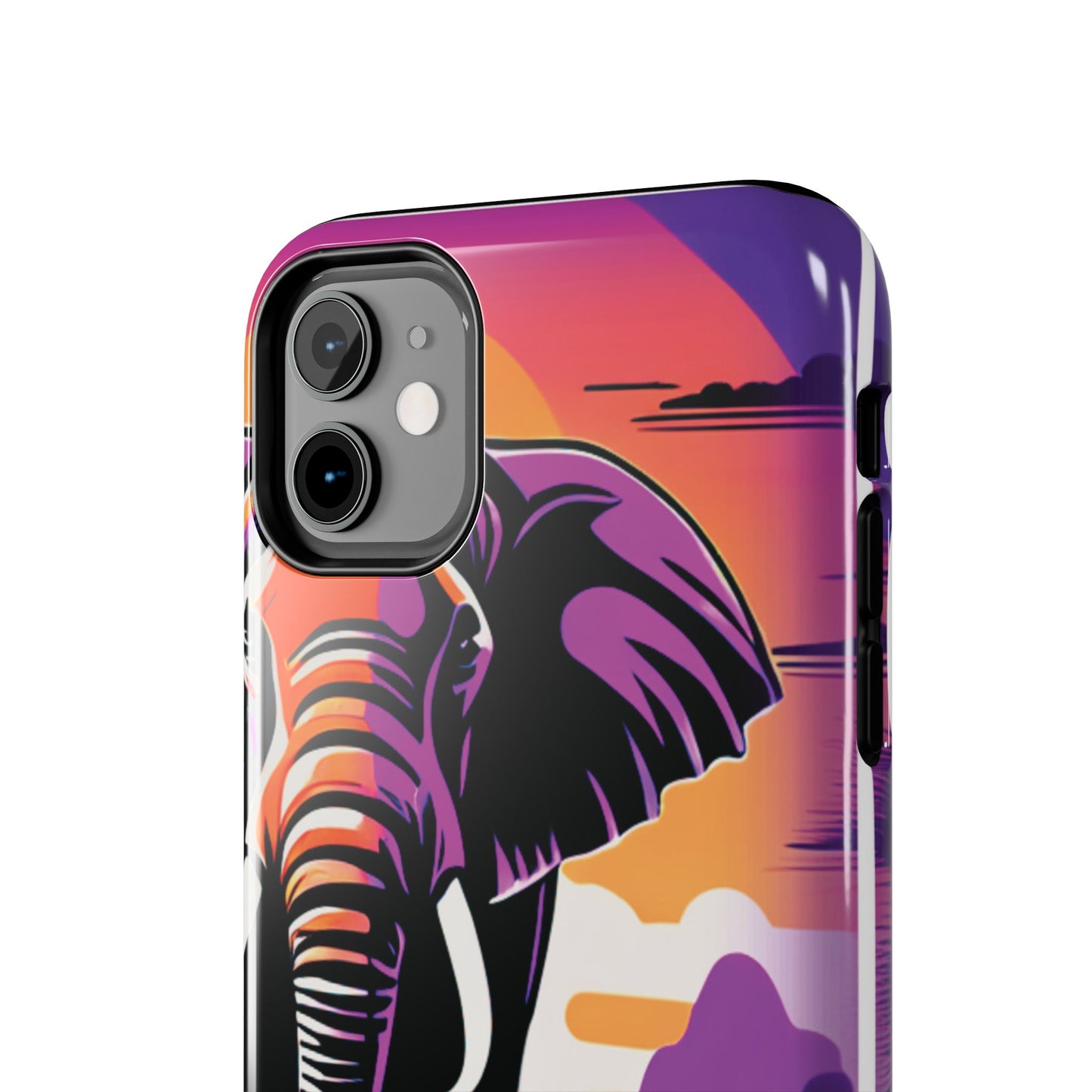 Phone Case - Sunset Elephant Grace and Love Design