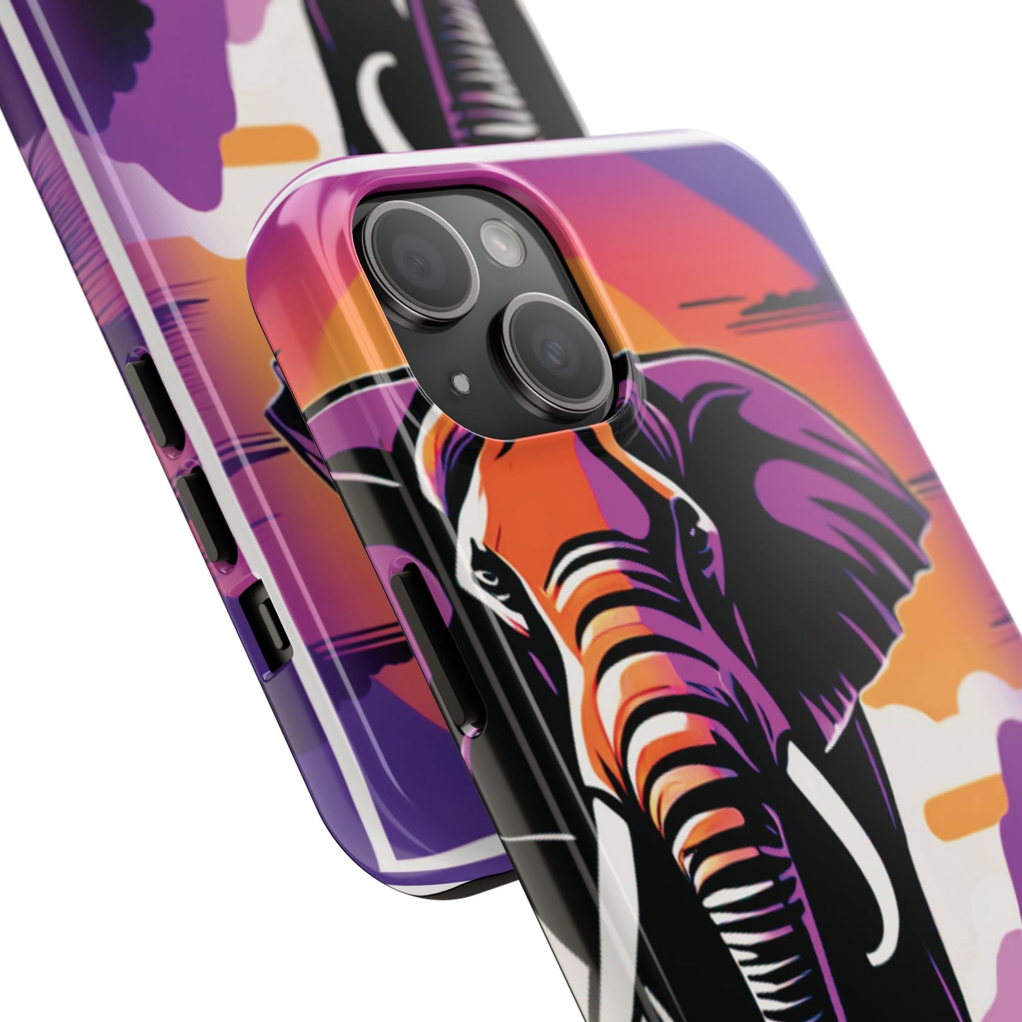 Phone Case - Sunset Elephant Grace and Love Design
