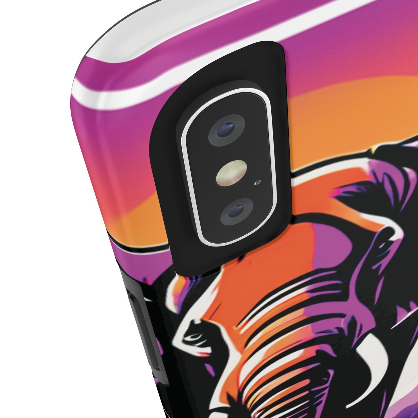 Phone Case - Sunset Elephant Grace and Love Design