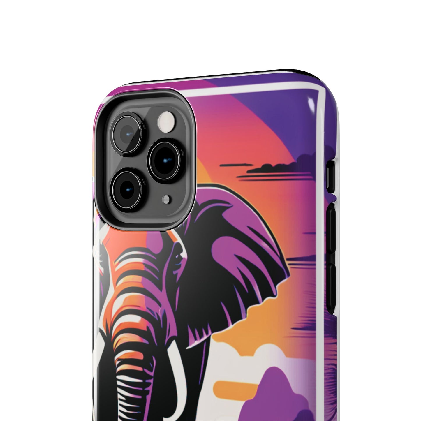 Phone Case - Sunset Elephant Grace and Love Design