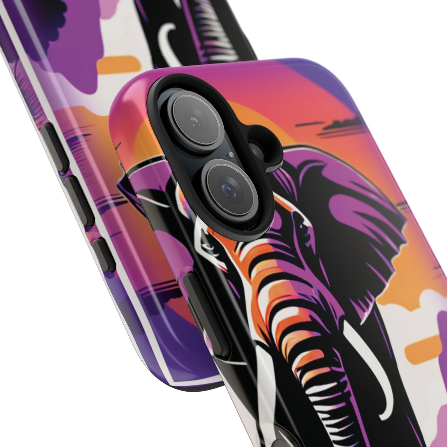 Phone Case - Sunset Elephant Grace and Love Design