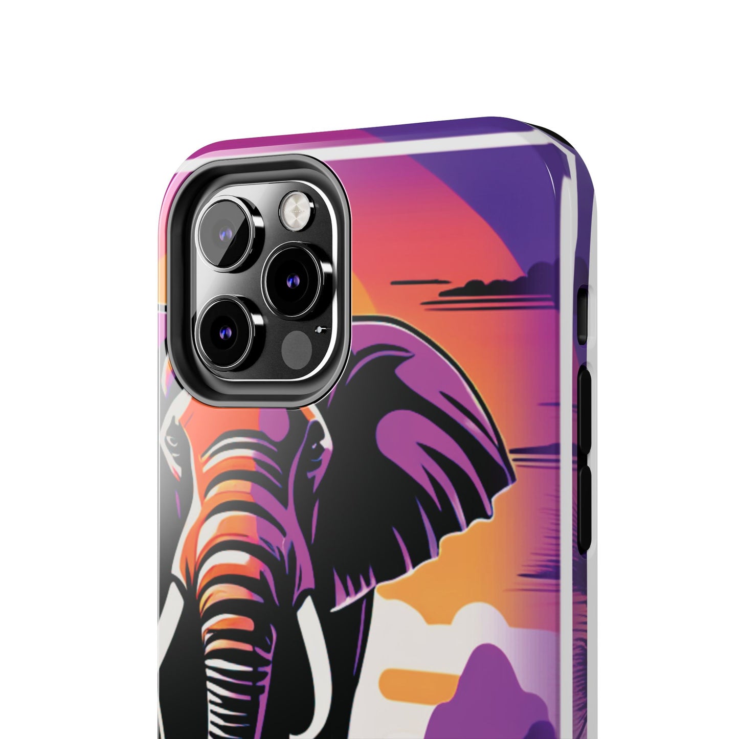 Phone Case - Sunset Elephant Grace and Love Design