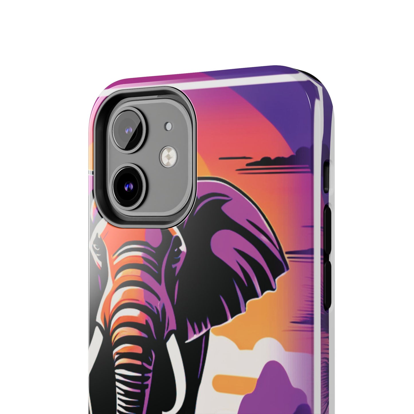 Phone Case - Sunset Elephant Grace and Love Design