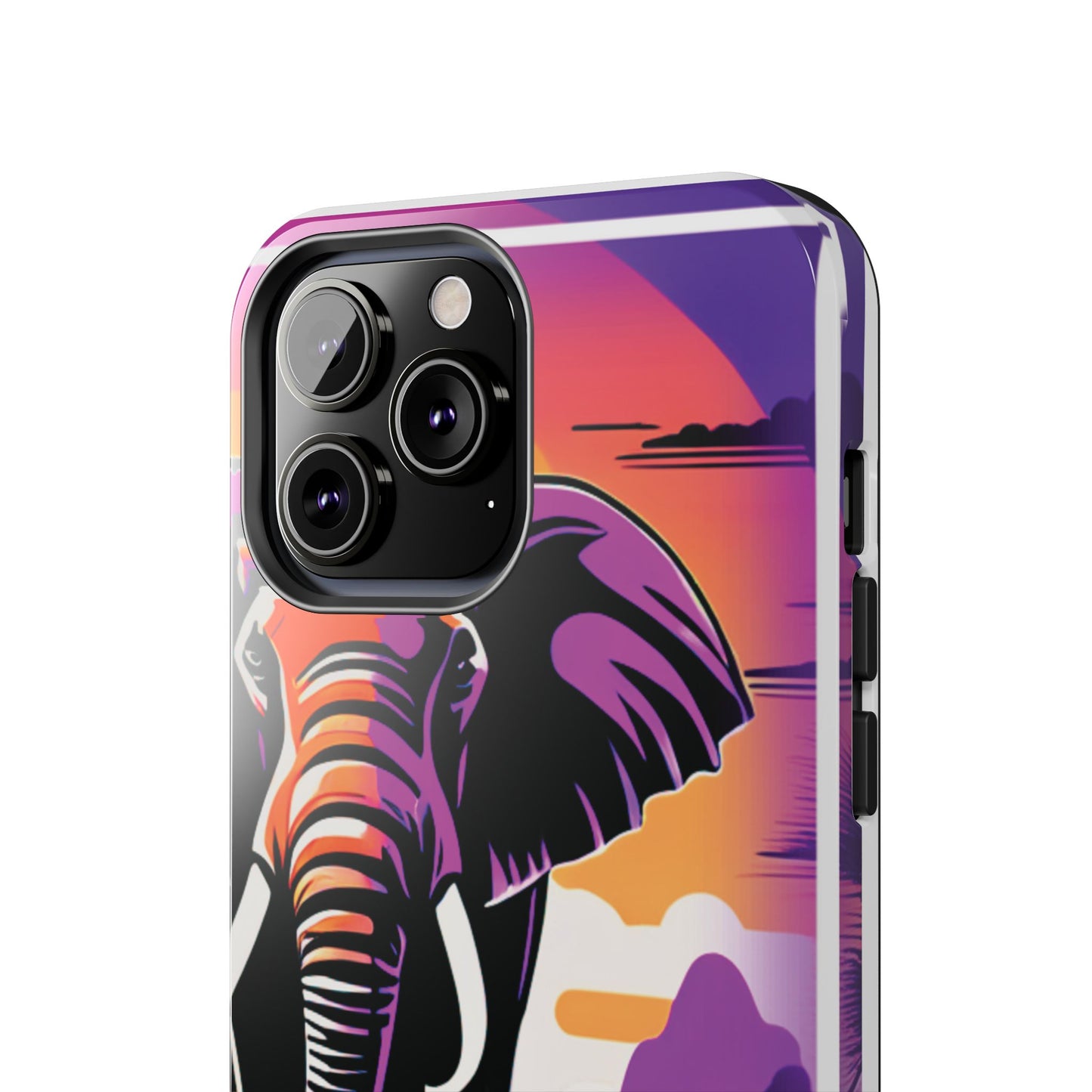 Phone Case - Sunset Elephant Grace and Love Design