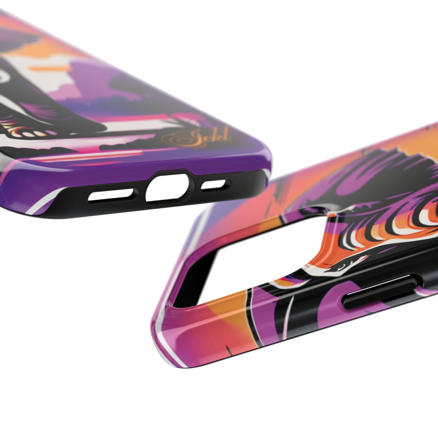 Phone Case - Sunset Elephant Grace and Love Design