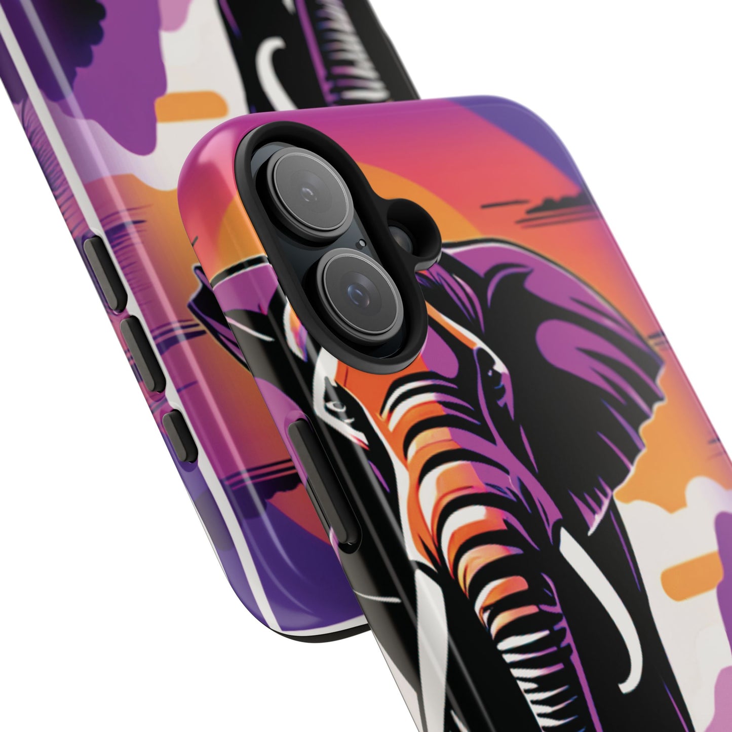 Phone Case - Sunset Elephant Grace and Love Design