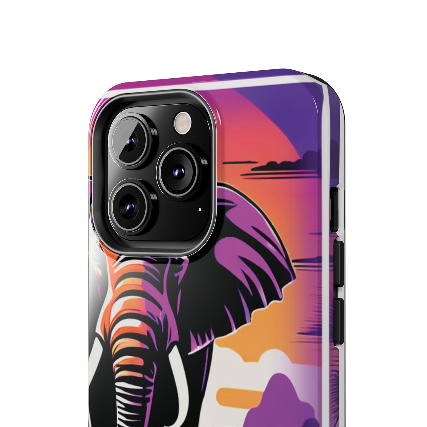 Phone Case - Sunset Elephant Grace and Love Design