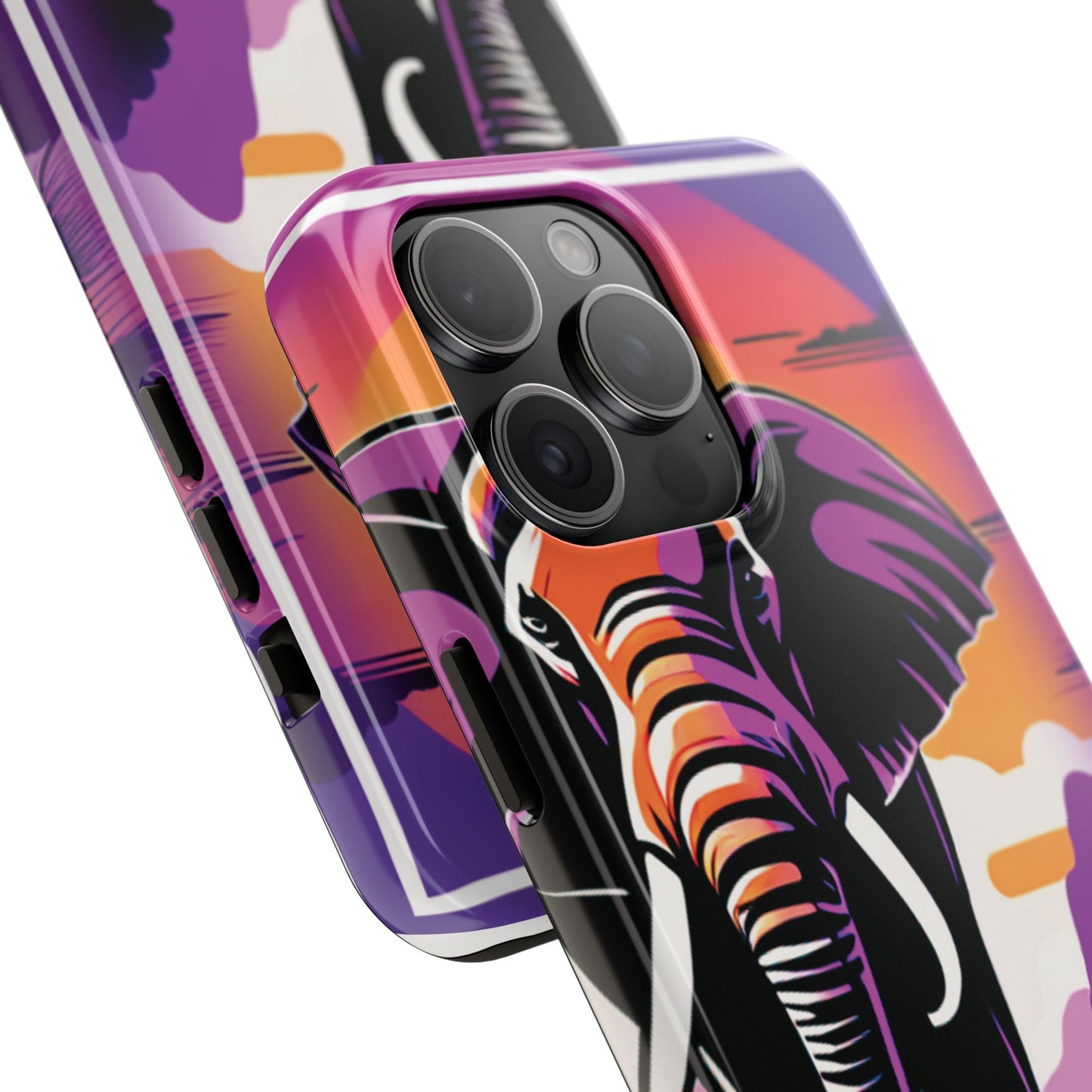 Phone Case - Sunset Elephant Grace and Love Design