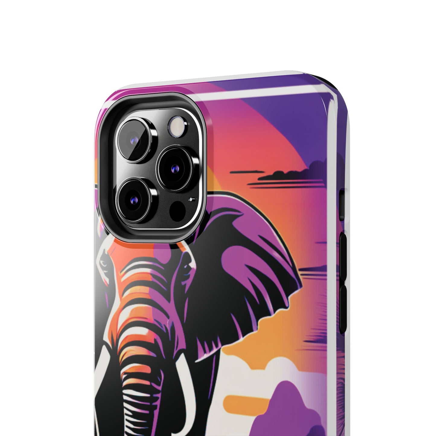 Phone Case - Sunset Elephant Grace and Love Design