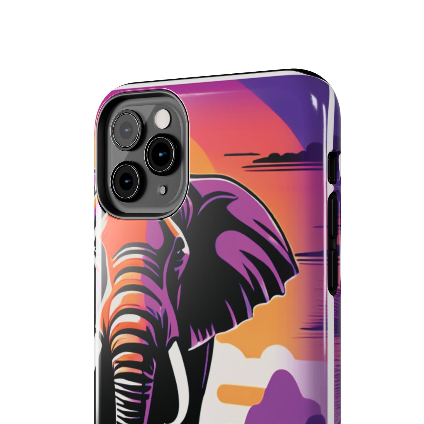 Phone Case - Sunset Elephant Grace and Love Design