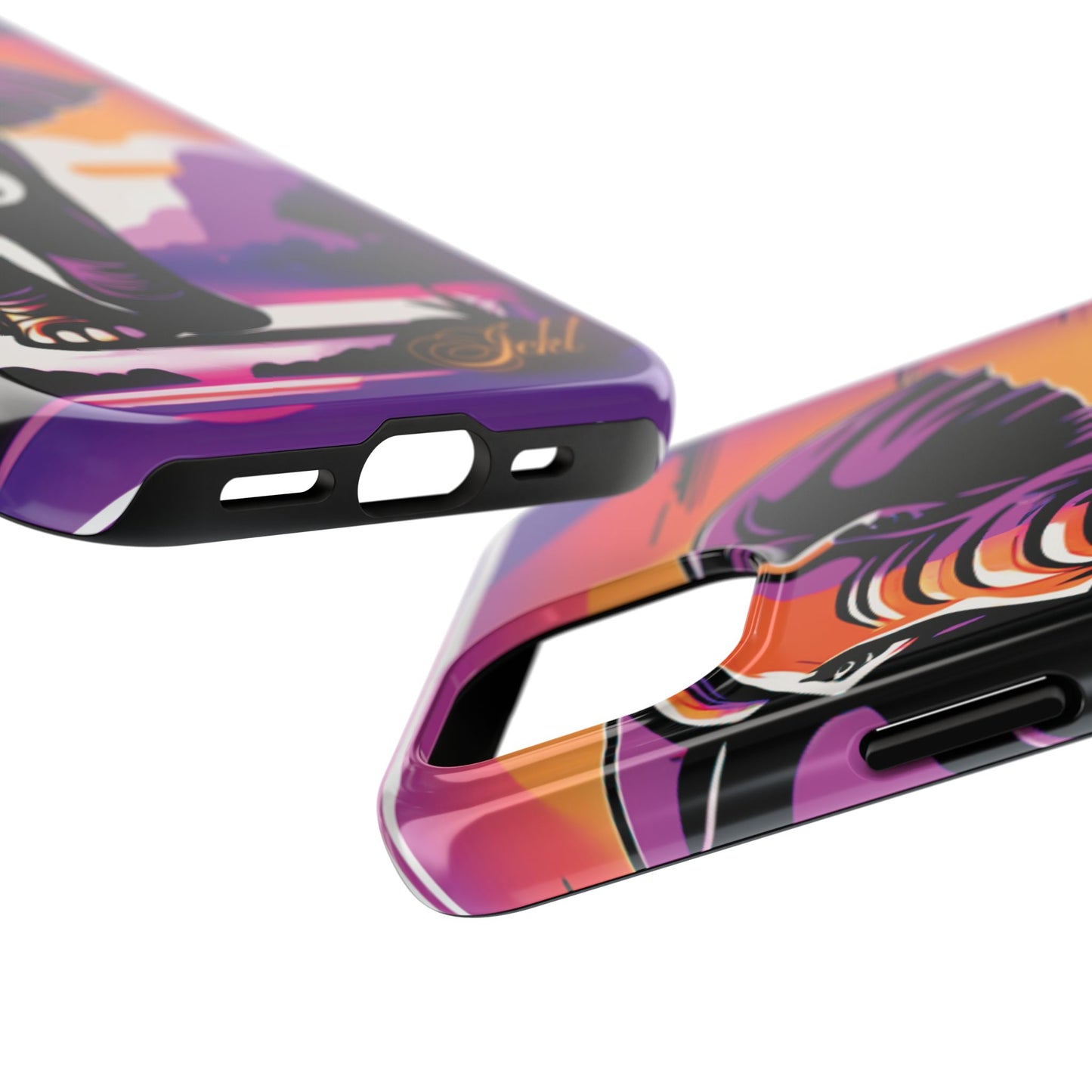 Phone Case - Sunset Elephant Grace and Love Design