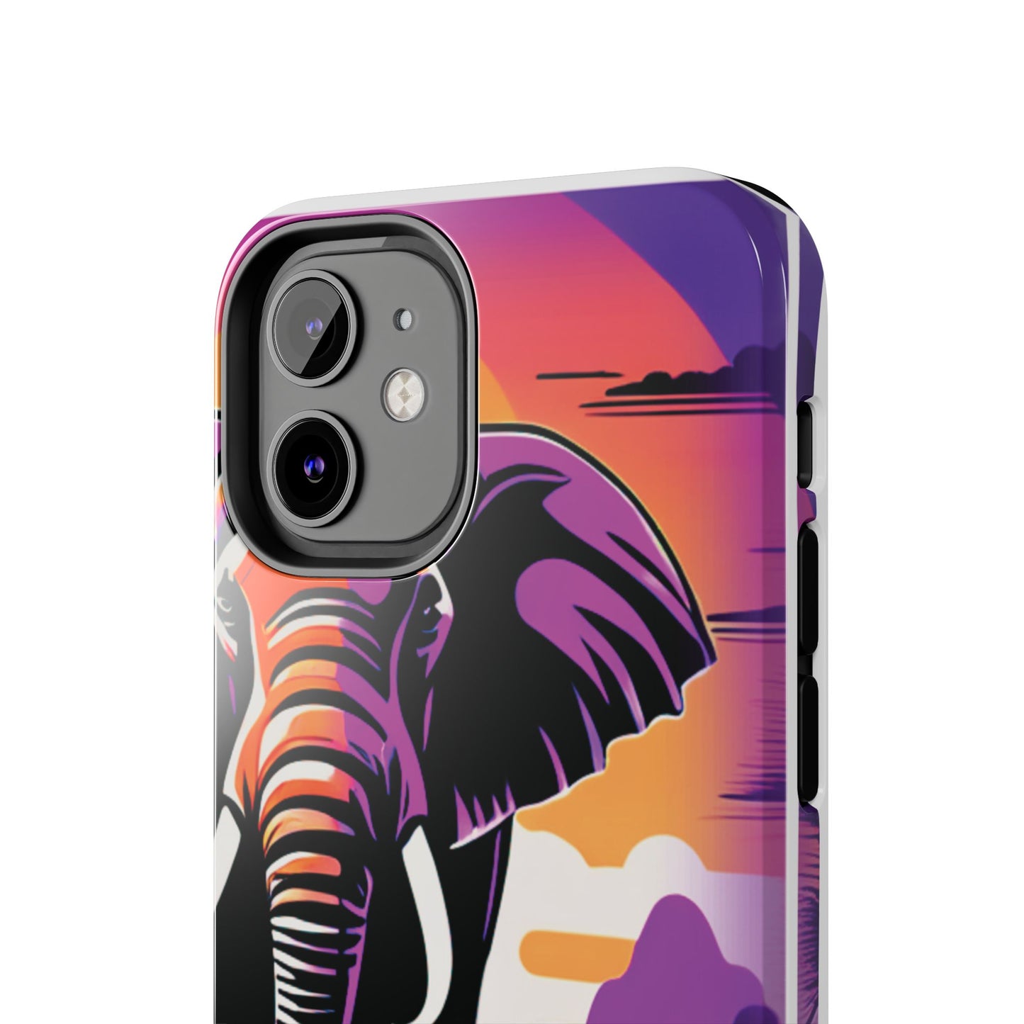 Phone Case - Sunset Elephant Grace and Love Design